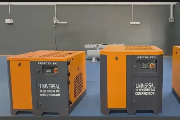 10 HP Fixed Screw Compressor