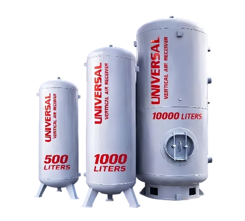 100 – 20,000 Liters Air Receiver Tank