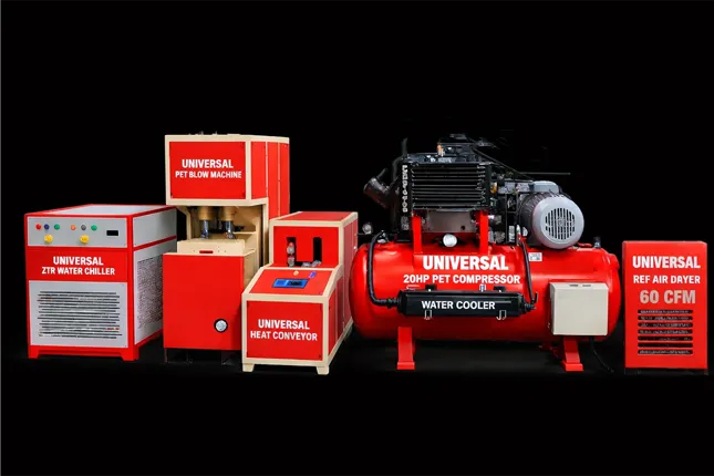 PET blowing machine